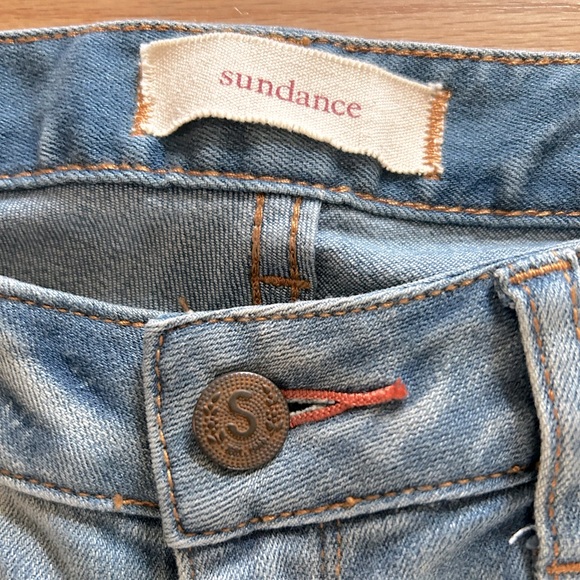 Worn once!Like new!Sundance jeans,Magnolia fit w/lace & stitching details, Sz 27 - Picture 7 of 16